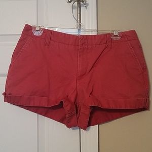 Red shorts